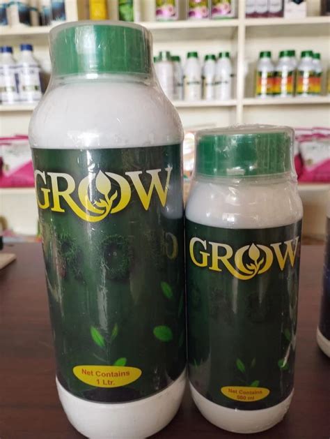 Grow Humic Amini Fulvik Acid Mixture Plant Growth Regulators Liquid At