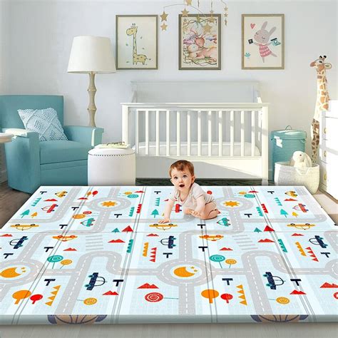 2m Double Sided Large Baby Kids Waterproof Play Mat Baby Kid Play Mat