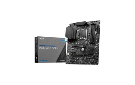 Msi Pro Z690 P Ddr4 Intel Socket 1700 Motherboard