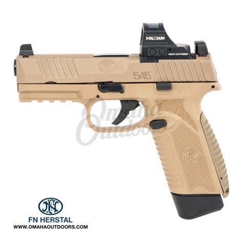 FN 545 MRD FDE 10 Round With Holosun 407C Omaha Outdoors