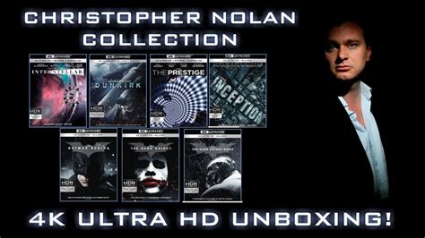 Christopher Nolan Collection All 7 Movies 4k Ultra Hd Unboxing