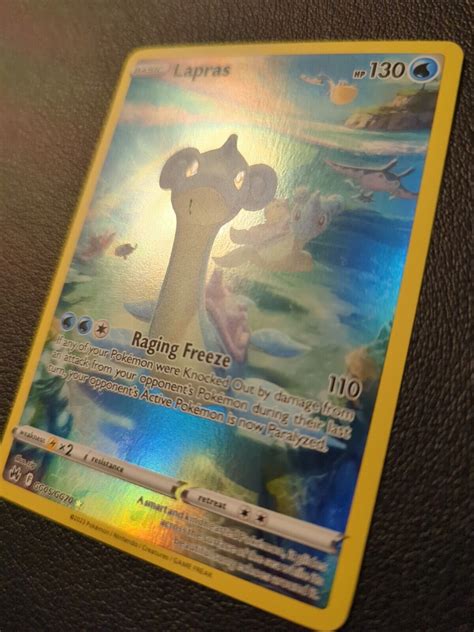 Pokémon TCG Lapras Crown Zenith Galarian Gallery GG05 GG70 Regular