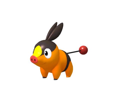 3ds Pokédex 3d Pro 498 Tepig The Models Resource