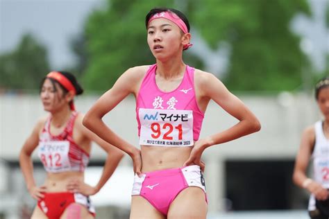 ルーキー久保凛が全体1位で800m決勝へ！憧れの選手を模倣した“強気なレース”でドルーリー朱瑛里に「少し近づけた」【インターハイ】 The