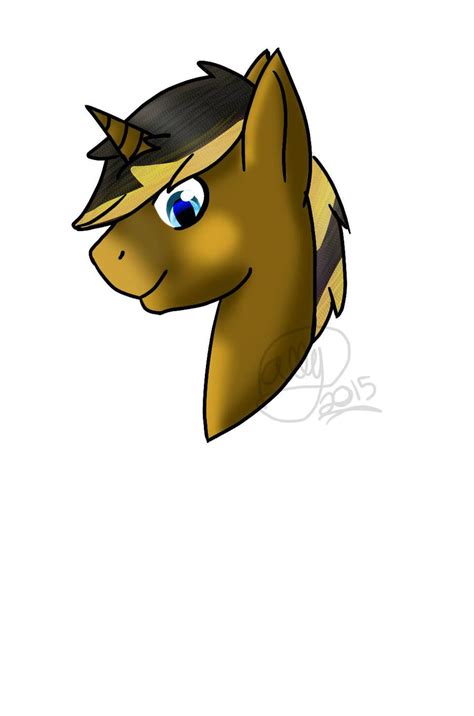 Mlp Oc Headshot By King Cassie On Deviantart