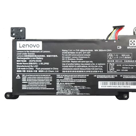 Genuine Lenovo L L Pb Battery For Ideapad Isk Isk