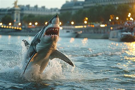 Un Requin Dans La Seine Pendant Les Jeux Olympiques Le Sc Nario