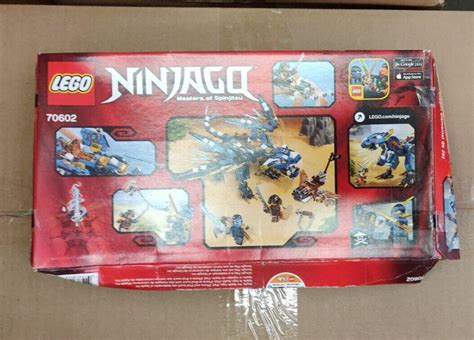 Lego Ninjago Jay S Elemental Dragon New Box Damage