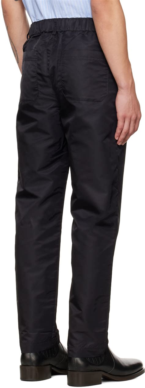 Han Kjobenhavn Black Tapered Trousers Han Kjobenhavn