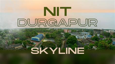 Nit Durgapur Hostel View From First Year Hostel Hall Birds Eye