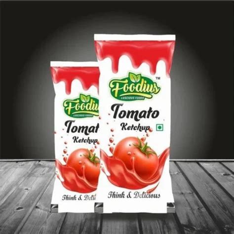 Liquid Tomato Ketchup Pouch For Bakery Packaging Type Bottle At Rs