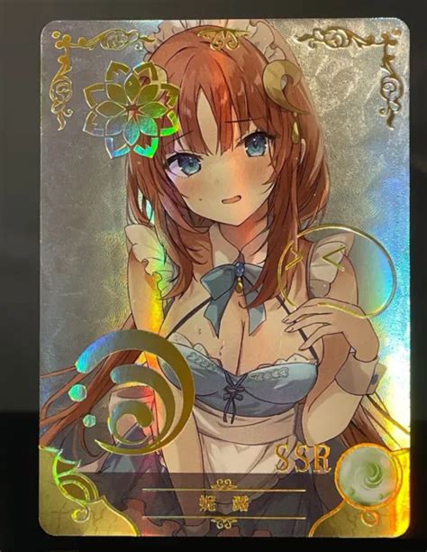 Nilou Genshin Carte Ssr Goddess Story Anime Waifu Holo Card Ns Eur