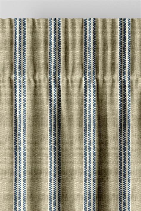 Buy Emily Bond George Stripe Made To Measure Curtains From The Next Uk