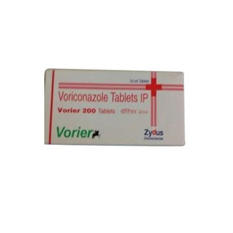 Vorier Voriconazole Tablet Prescription Treatment Severe Fungal