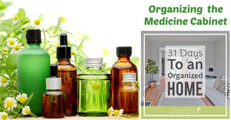 Organizing Your Medicine Cabinet Easy Organizing Tips