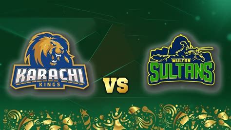 PSL 9 Live 2024 Multan Sultan Vs Karachi King YouTube