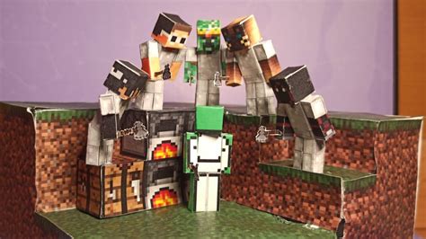 Minecraft Papercraft Dog