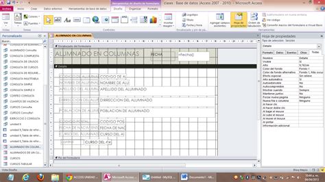 Fundamentos De Base Datos Unidad Modificar El Dise O De Los