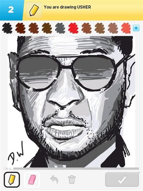 Usher Drawing at PaintingValley.com | Explore collection of Usher Drawing