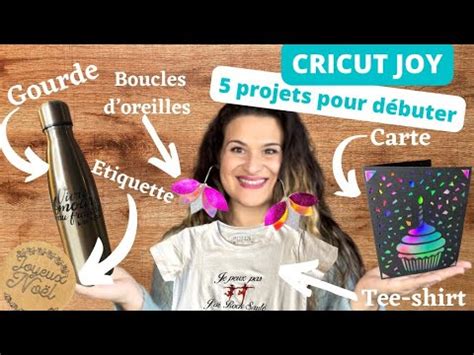 Projets Pour D Buter Avec La Cricut Joy Id Es Cadeaux De No L