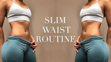 SLIM WAIST WORKOUT ROUTINE YouTube