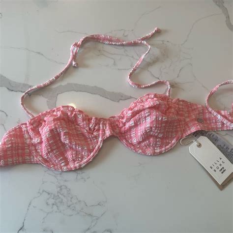 Billabong Swim Billabong Ruffle Underwire Bikini Top Nwt Poshmark