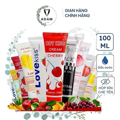 Gel Bôi Trơn Hương Vị Trái Cây Love Kiss Hot Kiss Silk Touch 100ml Shopee Việt Nam
