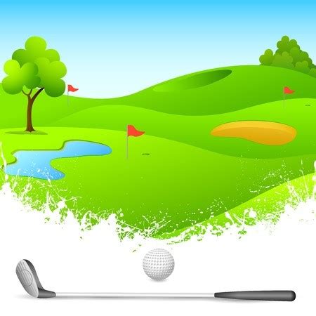 Golf Course Vector at Vectorified.com | Collection of Golf Course ...