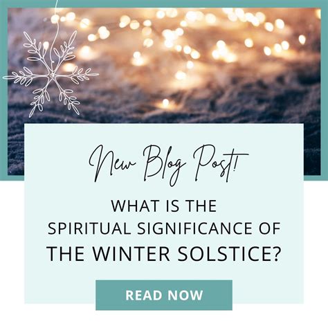 The Spiritual Meaning Of The Winter Solstice The Seasonal Soul