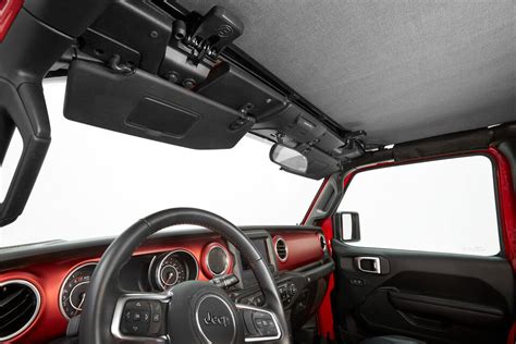 Bestop 52610 35 Safari Style Header Bikini Top For 18 24 Jeep Wrangler JL 4 Door EBay