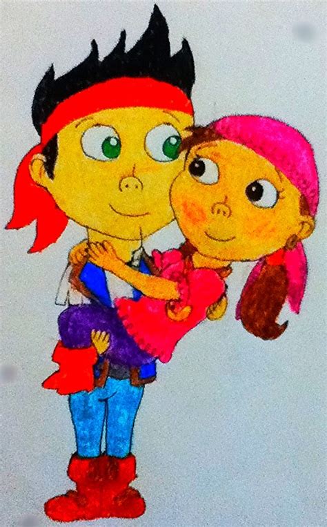 Jake Holding Izzy In His Arms by BestBarneyFan on DeviantArt