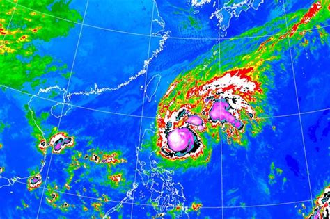 銀杏颱風各國路徑一致了 2地雨連炸5天 時事 中時新聞網