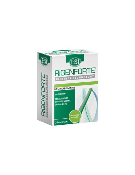 Prodotti Anti Caduta Per Capelli Esi Rigenforte 30 Naturcaps Retard