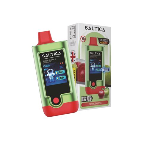 Saltica Digital 20000 Double Apple Disposable Vape Bar 849 TL