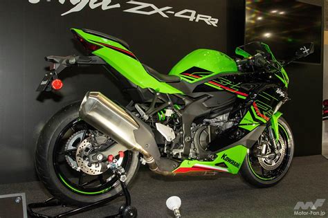 ついに公開！ 待望の4気筒400cc、カワサキninja Zx 4r。その注目すべき点とは？｜大阪・東京モーターサイクルショー2023