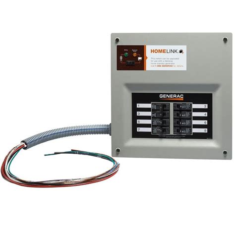 Generac 50 Amp Generator Transfer Switch Kit for 12-16 Circuits for ...