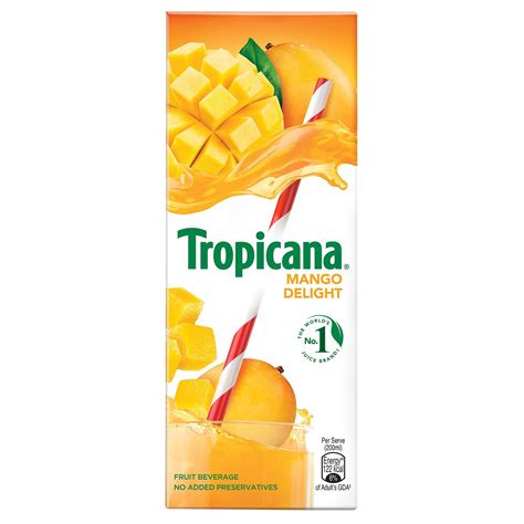 Tropicana Mango Delight Fruit Juice 200ml Amazon In Grocery