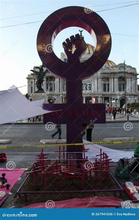 La Lutte Pour Les Droits Des Femmes Dans La Ville De Mexico Photo