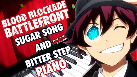 Kekkai Sensen Ending Sugar Song And Bitter Step Piano Cover Youtube