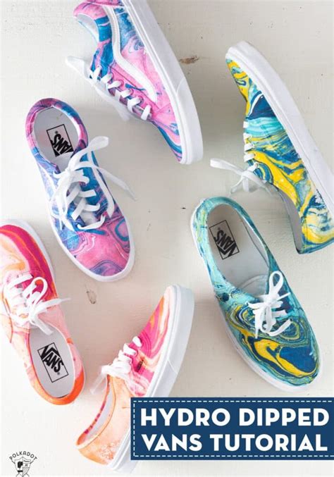 How to customize your Vans shoes & slip ons