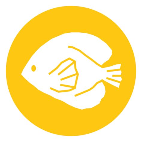 Design Png E Svg De Desenho De Peixe Amarelo Para Camisetas