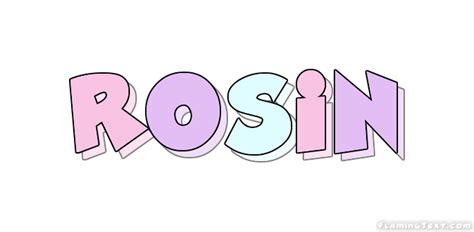 Rosin Logo Free Name Design Tool From Flaming Text