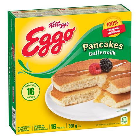 Kellogg S Eggo Pancakes Buttermilk Smartlabel™