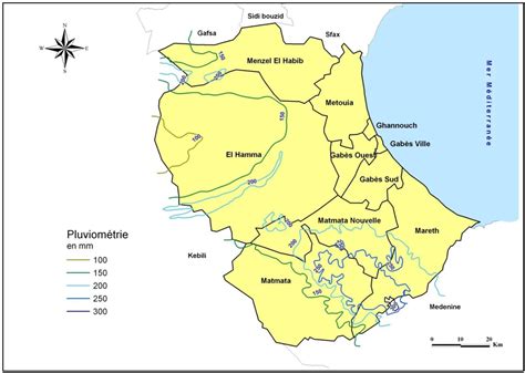 Climat du gouvernorat de Gabès