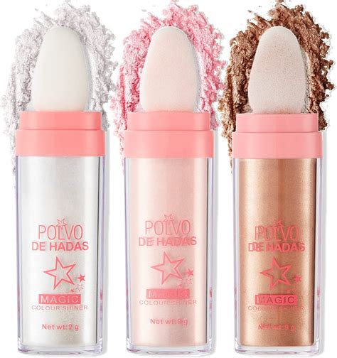 Pcs Erinde Polvo De Hadas Highlighter Powder Body Glitter