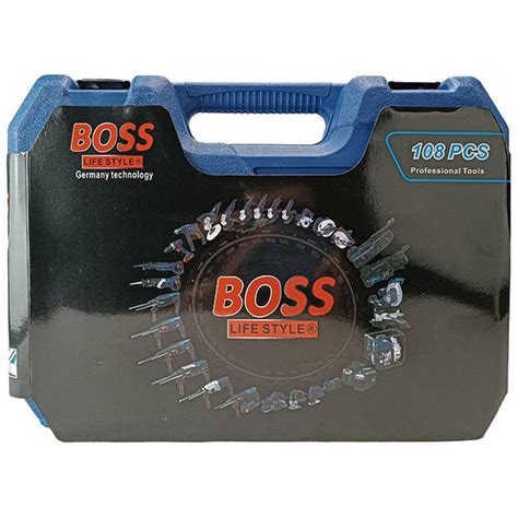 قیمت و خرید آچار بکس صنعتی باس مدل BS-108PCS مجموعه 108 عددی