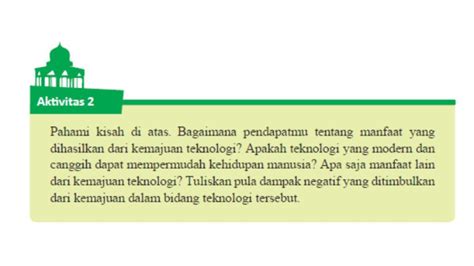 Kunci Jawaban PAI Budi Pekerti Kelas 10 Halaman 161 Semester 2