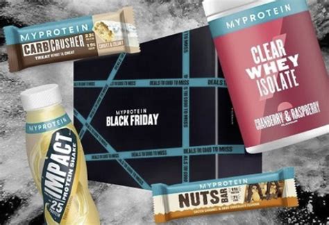 Novedades Y Sorpresas En El Black Friday De Myprotein