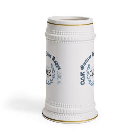 Omicron Delta Kappa Collectors Crest And Year Ceramic Stein Tankard