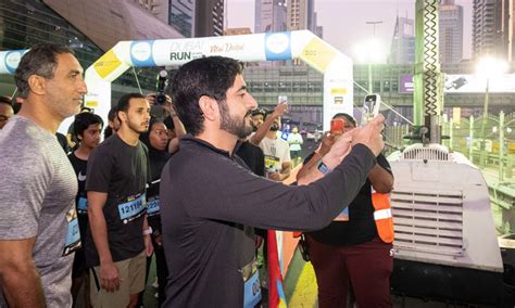 VIDEO Hamdan Leads 193 000 Runners Who Transform Sheikh Zayed Road